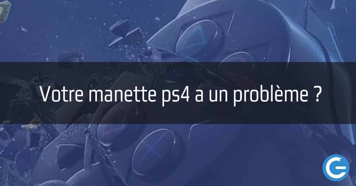 probleme manette ps4