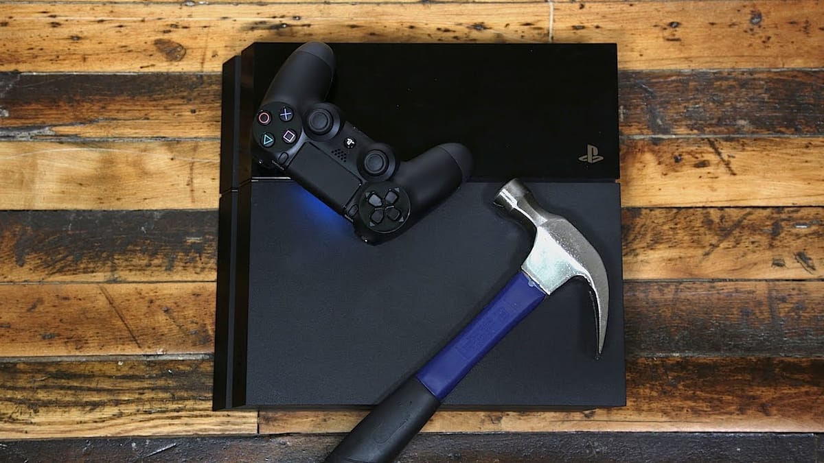 PS4 cassée