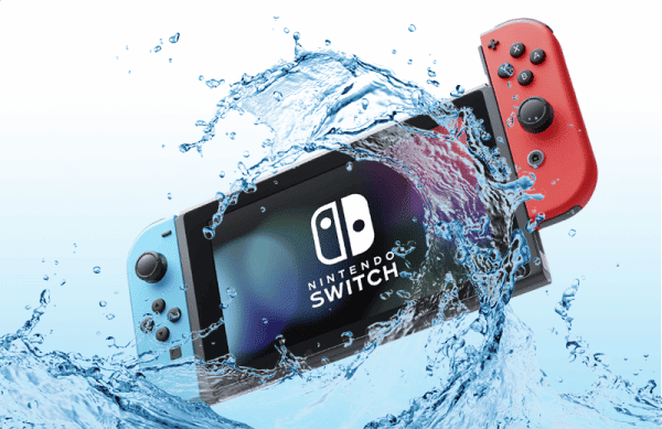 Switch tombée dans l'eau 2
