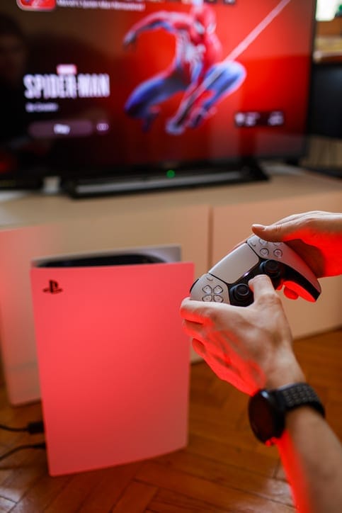 PS5 image qui saute