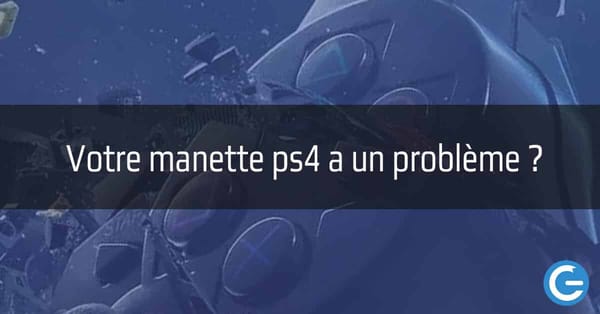 probleme manette ps4