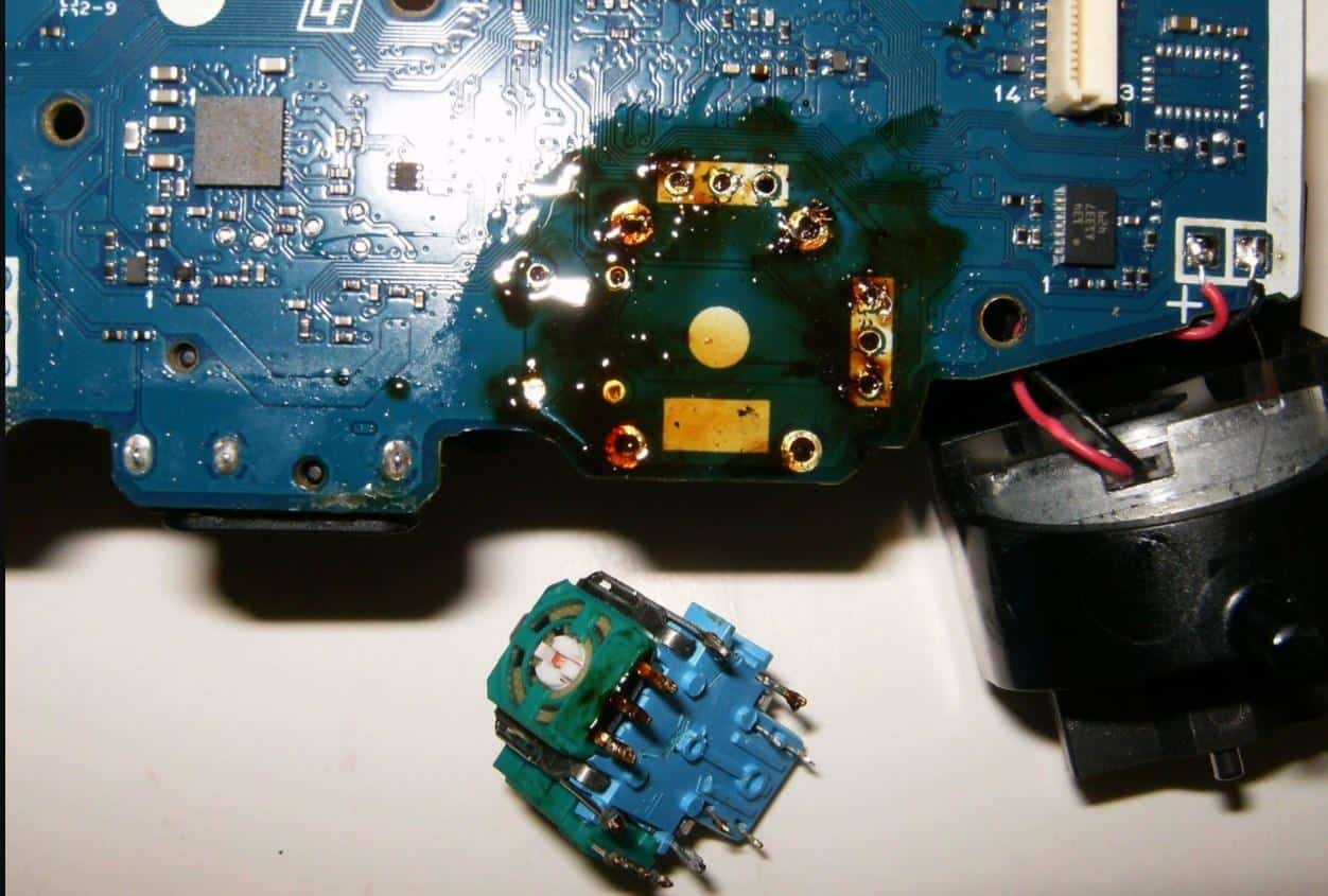Etape 10-joystick ps4 bug