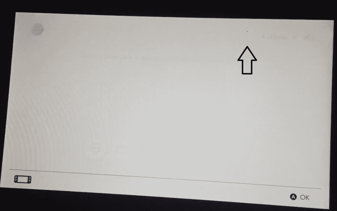 reparation ecran bleu nintendo switch-pixel mort