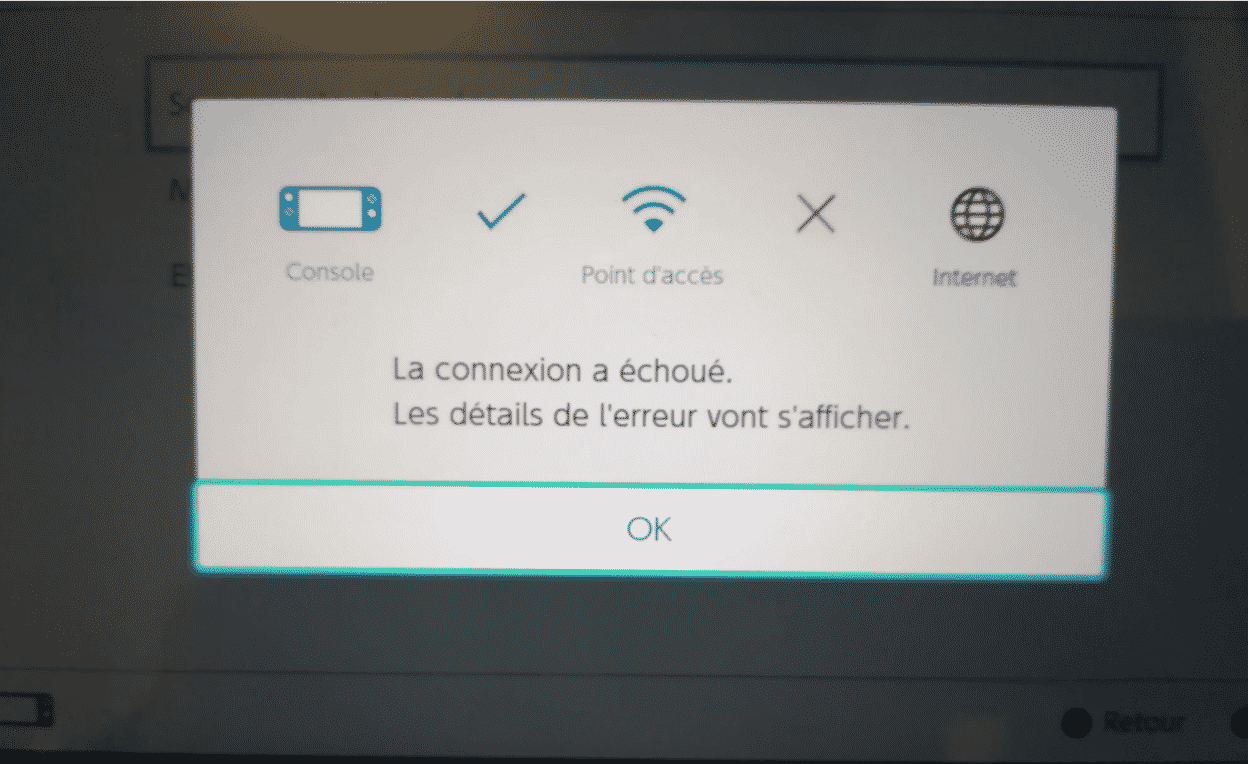Switch connexion Internet 1