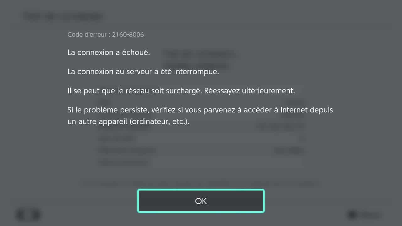 Switch connexion Internet 2