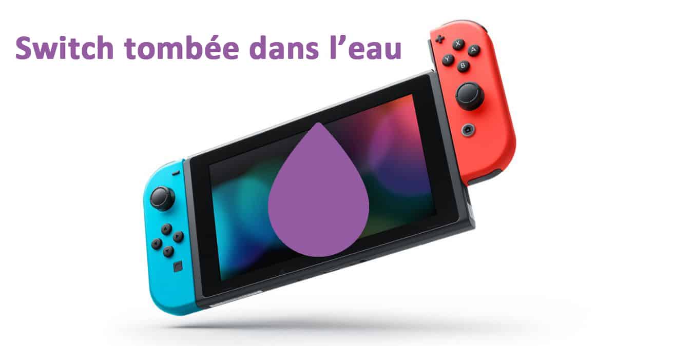 Switch tombée dans l'eau 1