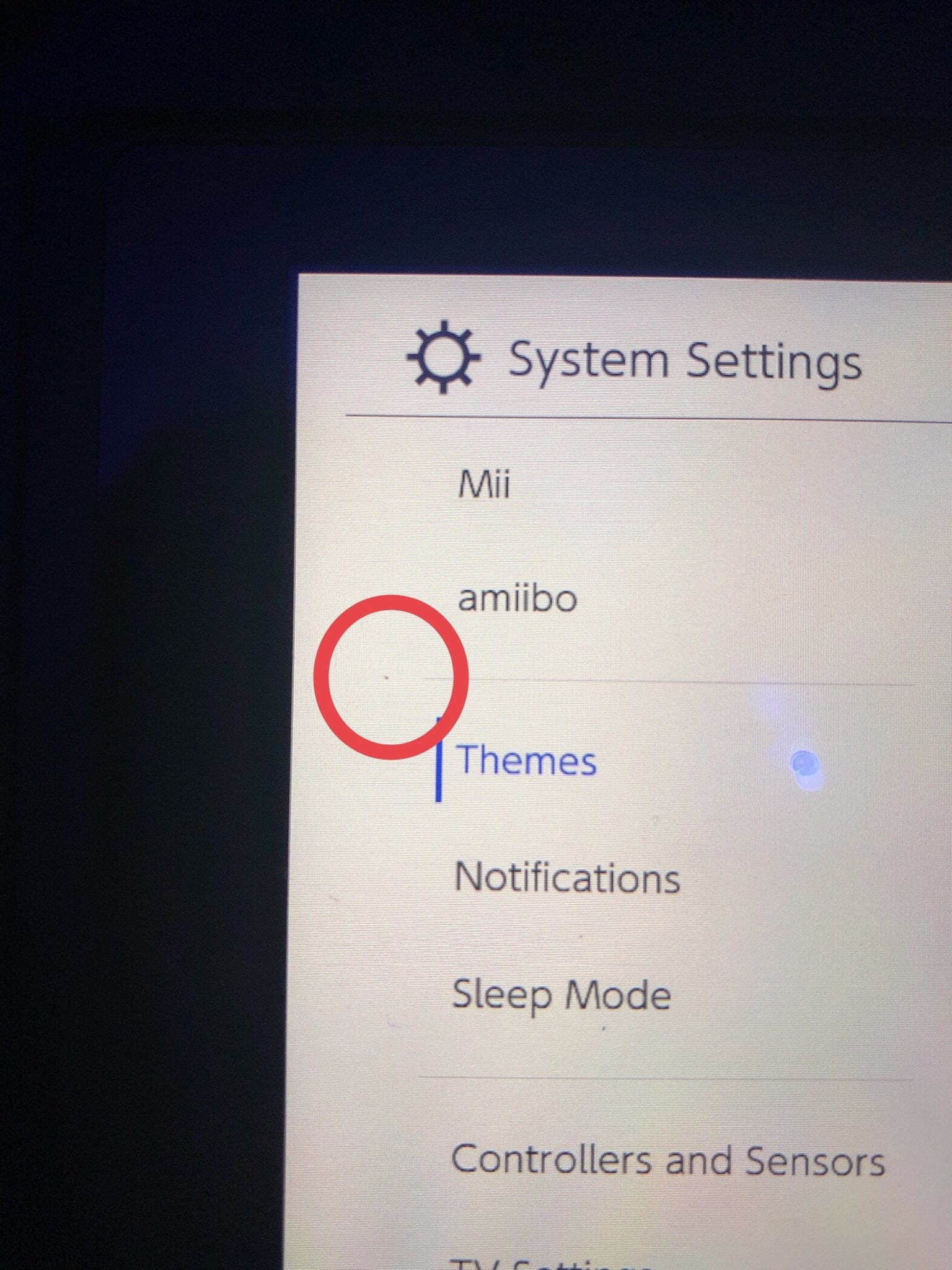 réparer écran Switch OLED